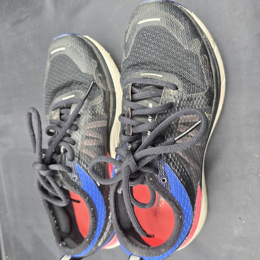 Salomon Black and Blue Athletic Shoes